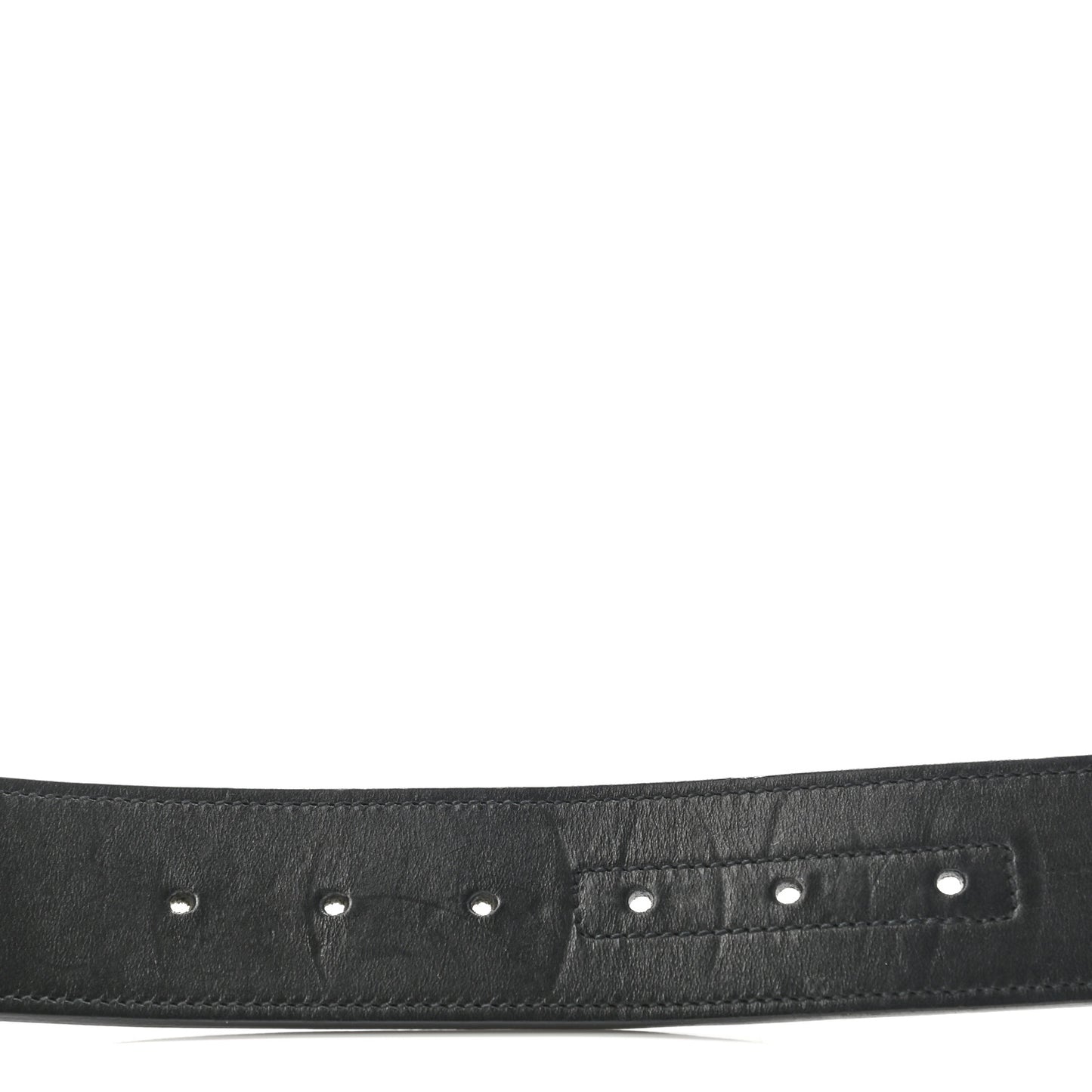 Calfskin Interlocking G Belt 95 38 Black
