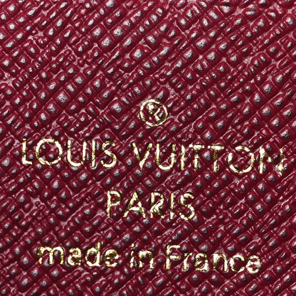 Louis Vuitton Monogram Clemence Wallet Fuchsia 6 of 7