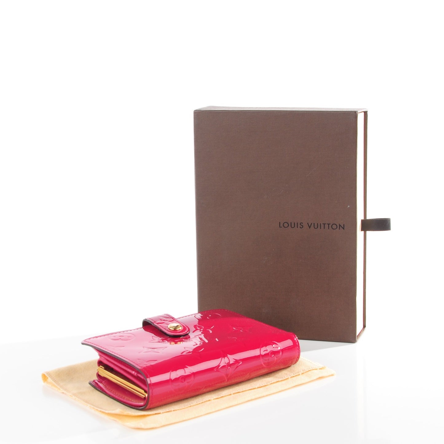Vernis French Purse Wallet Rose Indien