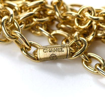 Chanel Medallion CC Charm Bracelet Gold 4 of 5