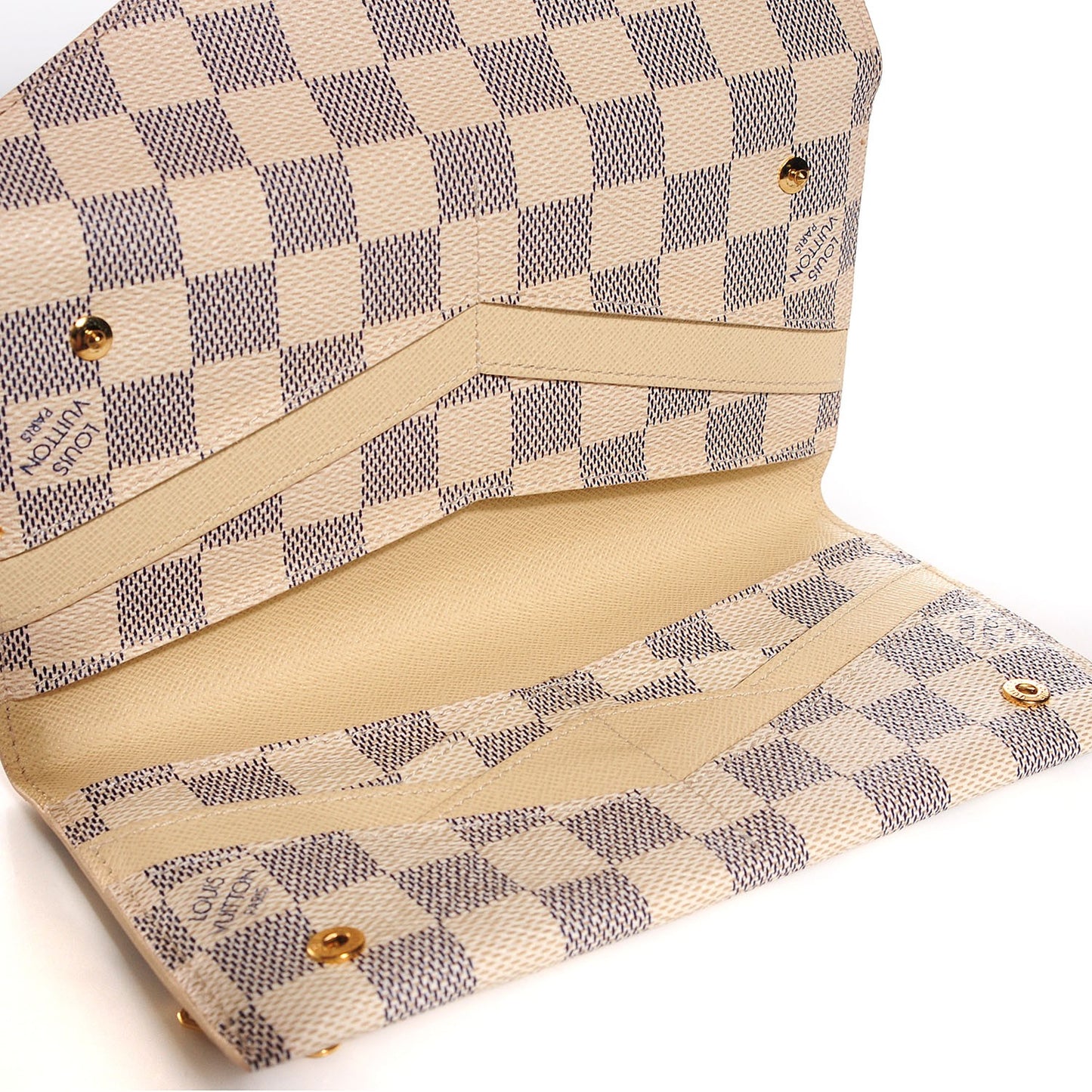 Damier Azur Long Origami Wallet