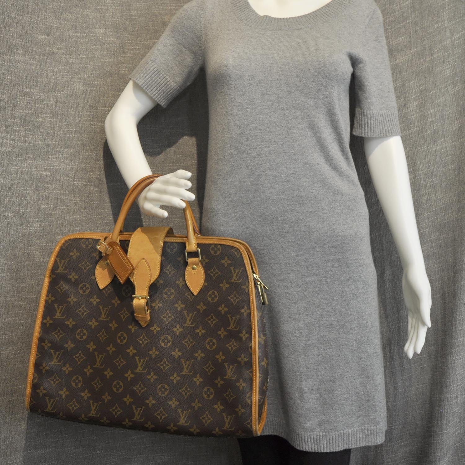 Louis Vuitton Monogram Rivoli Briefcase 2 of 9