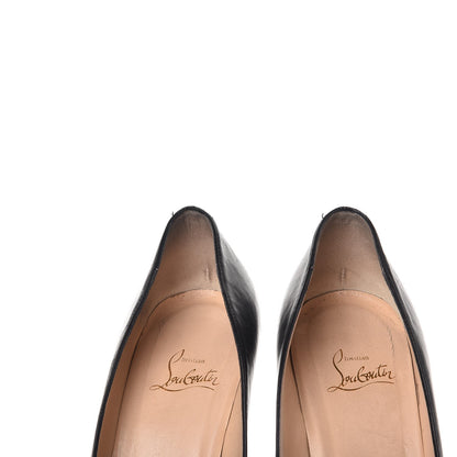 Christian Louboutin Calfskin Bruges 120 Pumps 40 Black 22 of 27