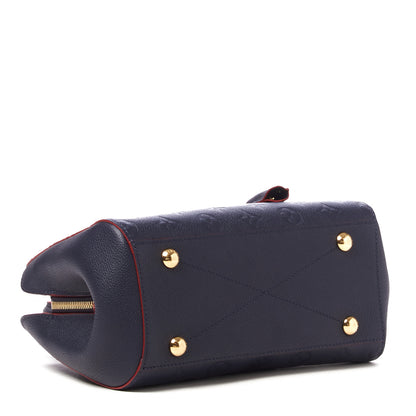 Louis Vuitton Empreinte Montaigne BB Marine Rouge 3 of 7