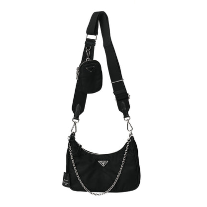 Prada Nylon Re-Edition 2005 Shoulder Bag Black 1 of 11