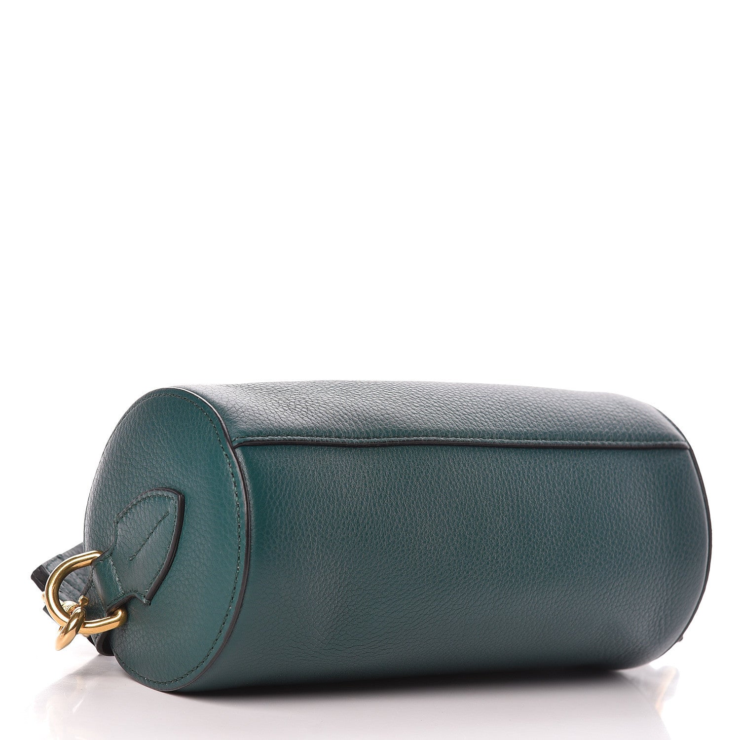 Burberry Calfskin The Barrel Bag Dark Cyan 4 of 9