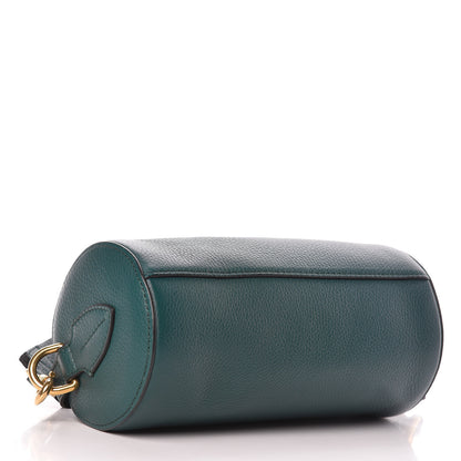 Burberry Calfskin The Barrel Bag Dark Cyan 4 of 9