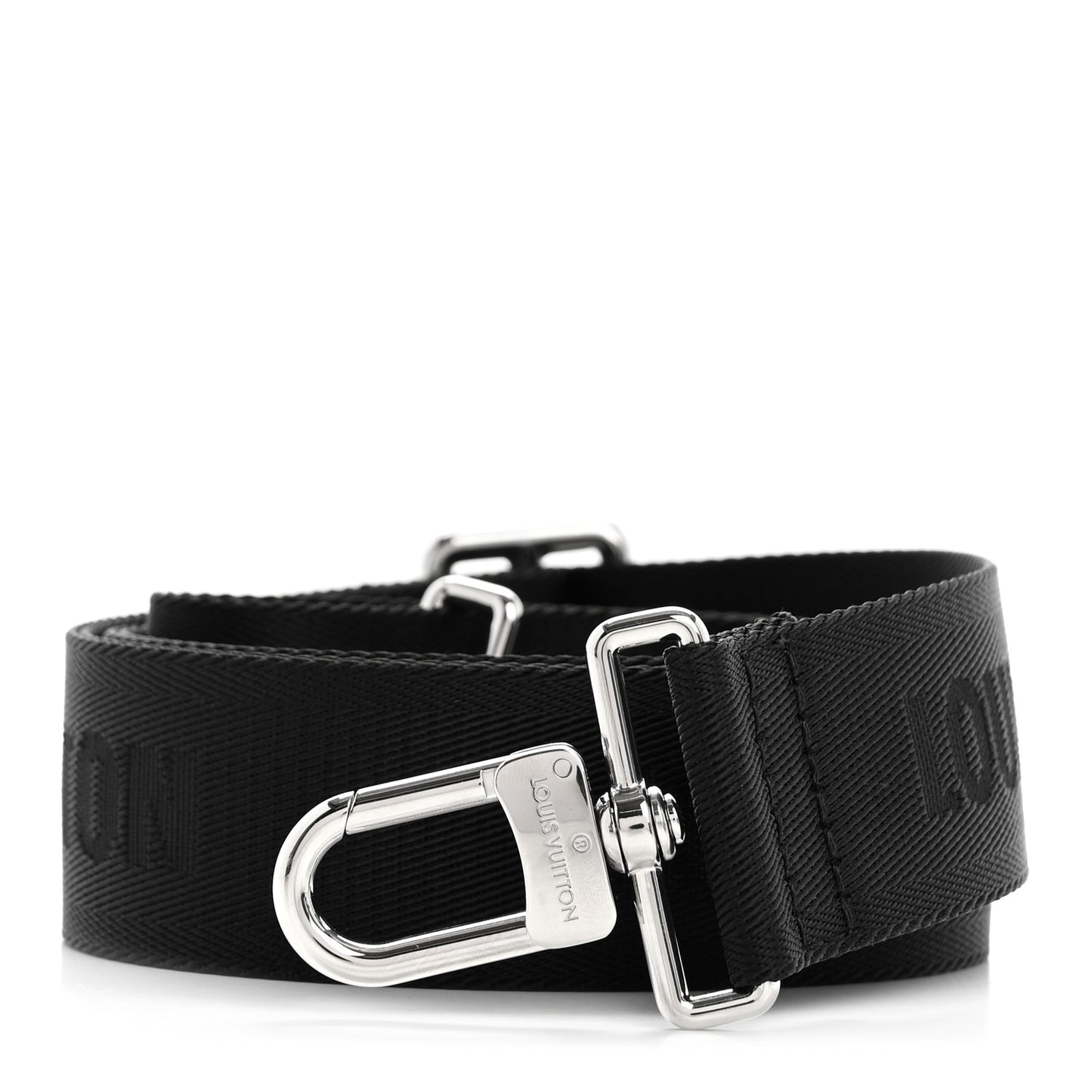 Nylon Alpha Messenger Strap Black