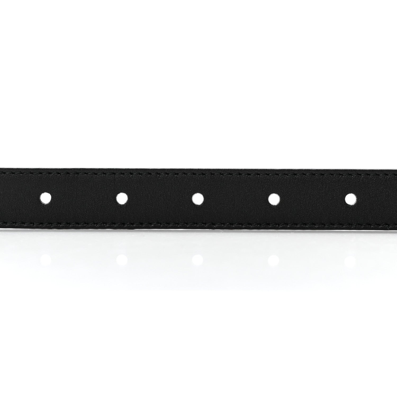 Gucci Calfskin Double G 20mm Belt 85 34 Black 3 of 6