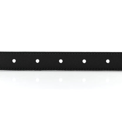 Gucci Calfskin Double G 20mm Belt 85 34 Black 3 of 6