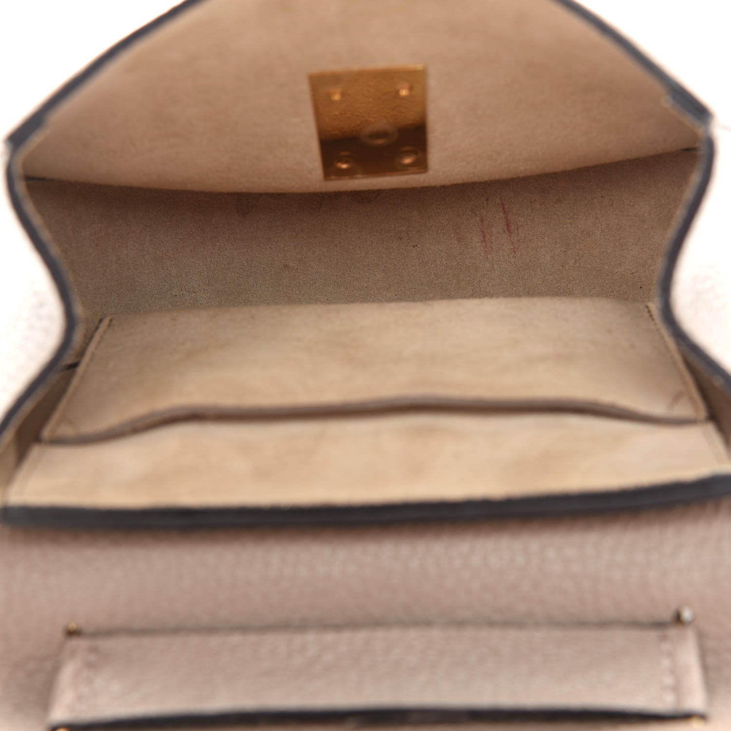 Chloe Grained Lambskin Drew Shoulder Bag Motty Grey 5 of 10