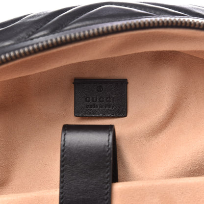 Gucci Calfskin Matelasse GG Marmont Day Backpack Black 5 of 10