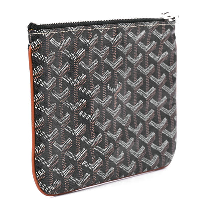 Goyard Goyardine Senat Pochette PM Black Gold 3 of 11