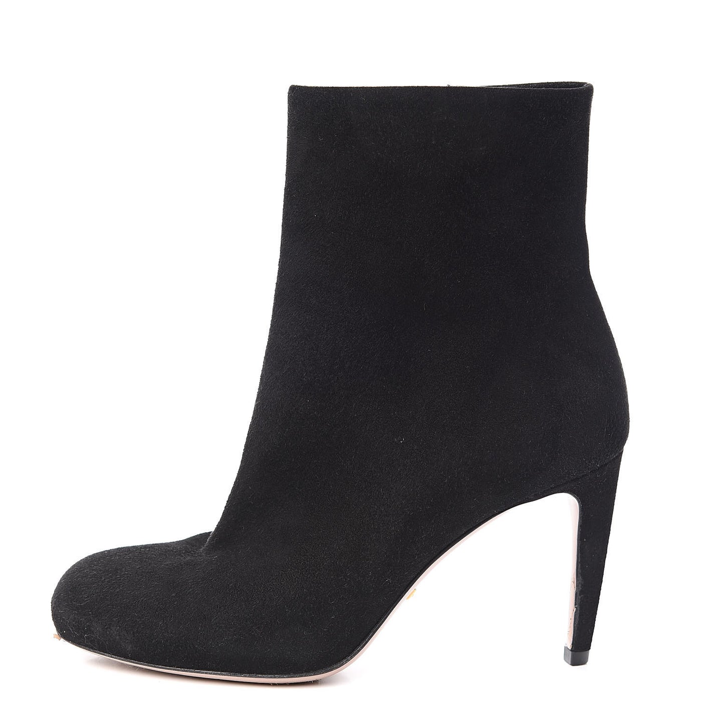 Suede Ankle Boots 36 Black