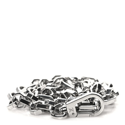 Louis Vuitton Metal Dauphine Chain Long Shoulder Strap Silver 1 of 3