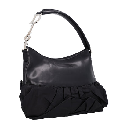 Christian Dior Satin Ballet Evening Bag Black 3 of 10