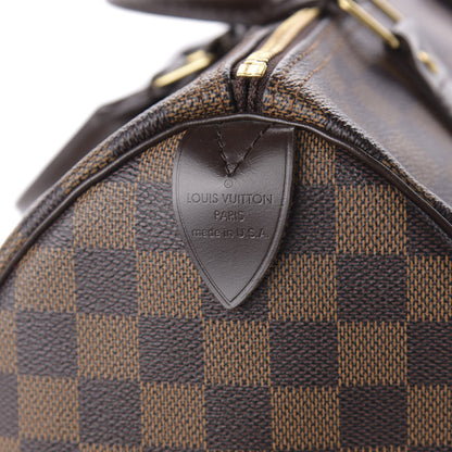 Louis Vuitton Damier Ebene Speedy 30 8 of 10