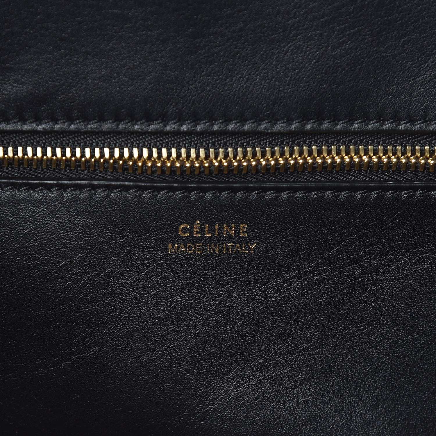 Celine Smooth Calfskin Medium Tie Knot Tote Black 7 of 18