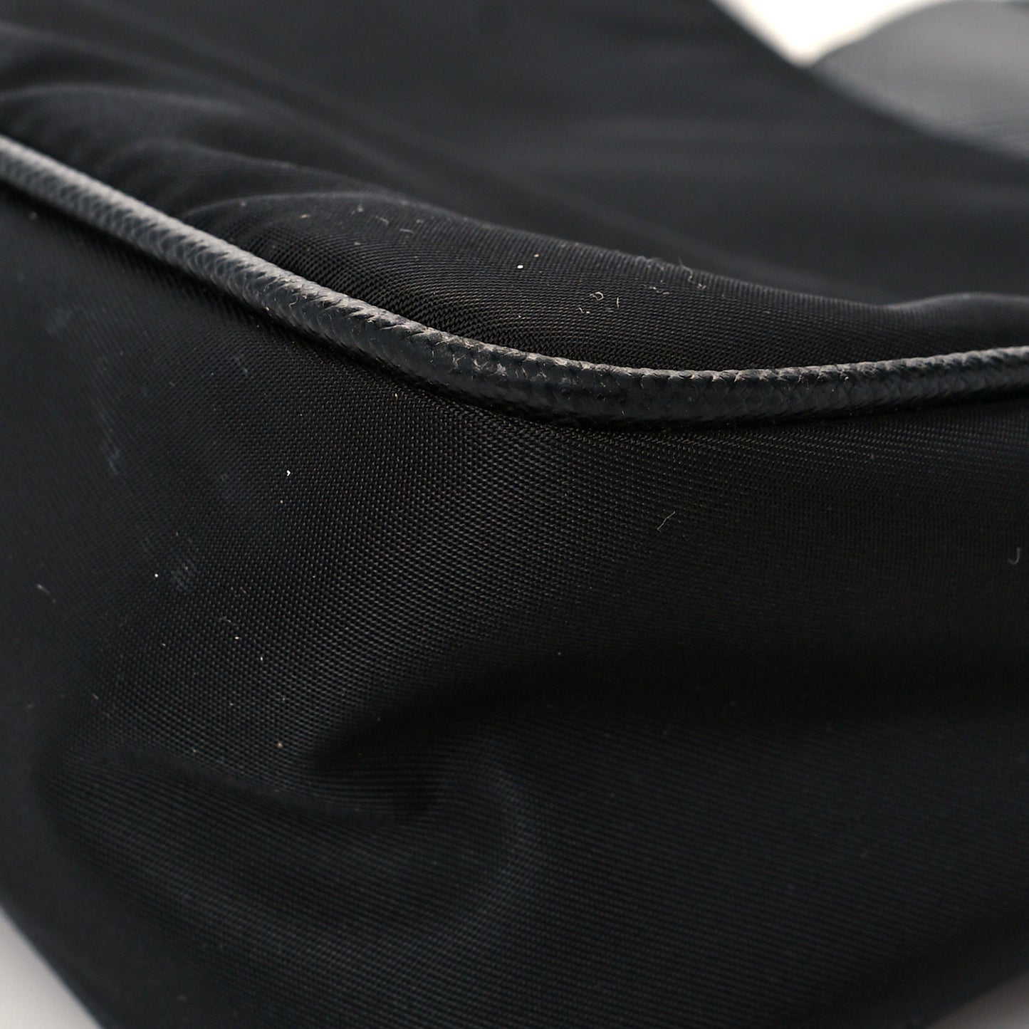 Tessuto Nylon Saffiano Mini Re-Edition 2005 Bag Black