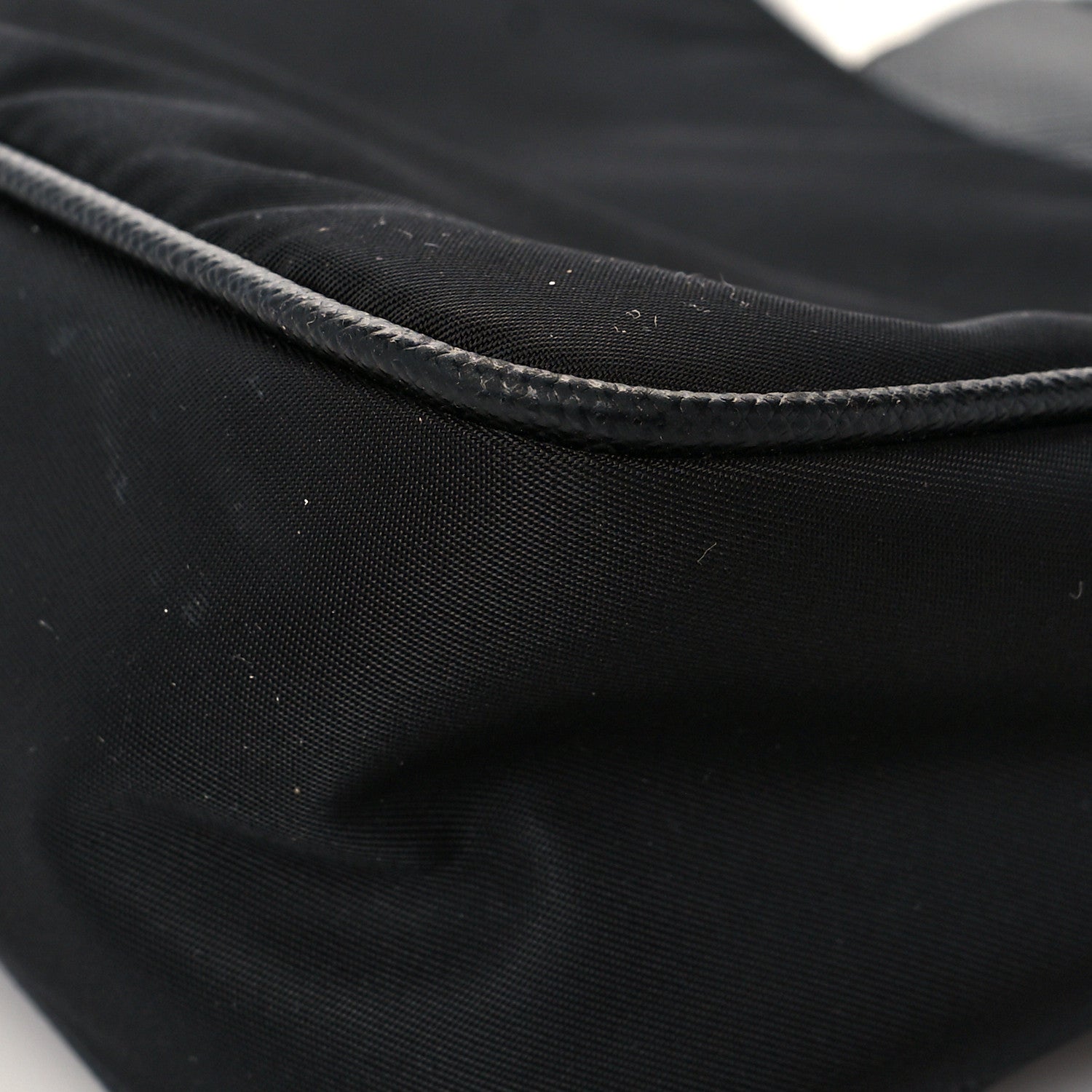 Prada Tessuto Nylon Saffiano Mini Re-Edition 2005 Bag Black 11 of 11