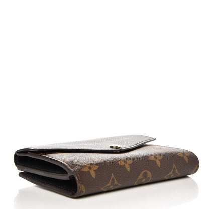 Louis Vuitton Monogram Pallas Compact Wallet Black 4 of 6