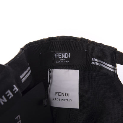 Fendi X FILA Cotton FF Mania Hat Tobacco Moro 7 of 7