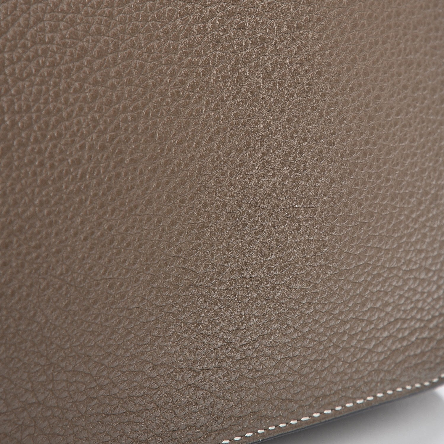 Hermes Taurillon Clemence Jypsiere 34 Etoupe 12 of 12