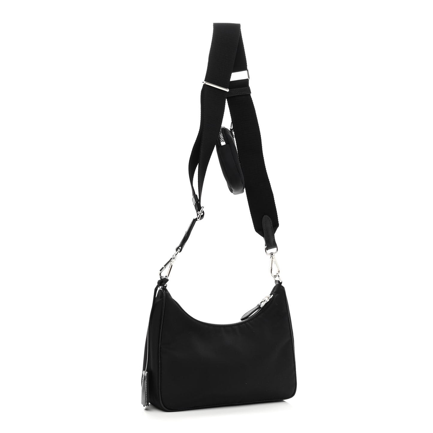 Nylon Re-Edition 2005 Shoulder Bag Black