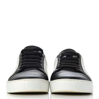 Chanel Calfskin Womens CC Sneakers 40 Black White 2 of 22