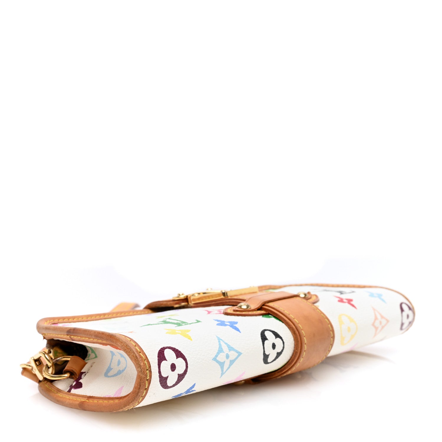 Louis Vuitton Monogram Multicolor Shirley White 4 of 13