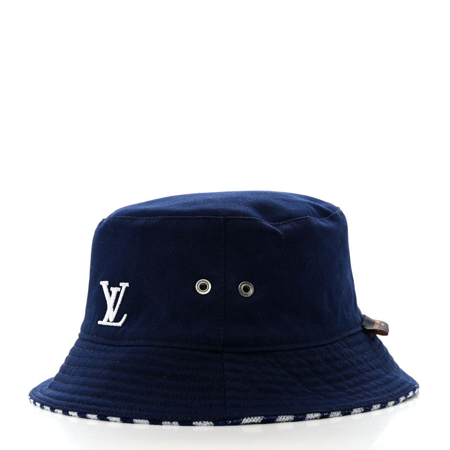 Louis Vuitton LV Graphical Reversible Bucket Hat L Blue 7 of 15