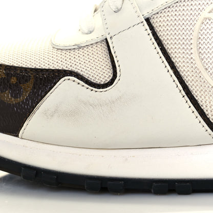 Louis Vuitton Calfskin Monogram Run Away Sneakers 40 White 8 of 10