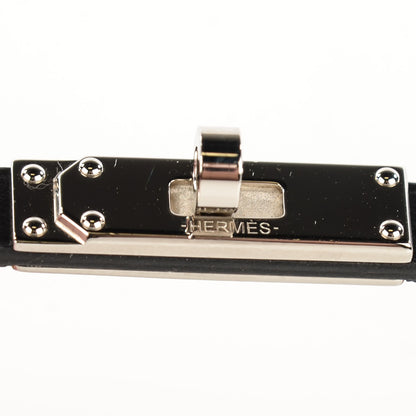 Hermes Chamonix Micro Kelly Single Tour Bracelet M Black 6 of 8