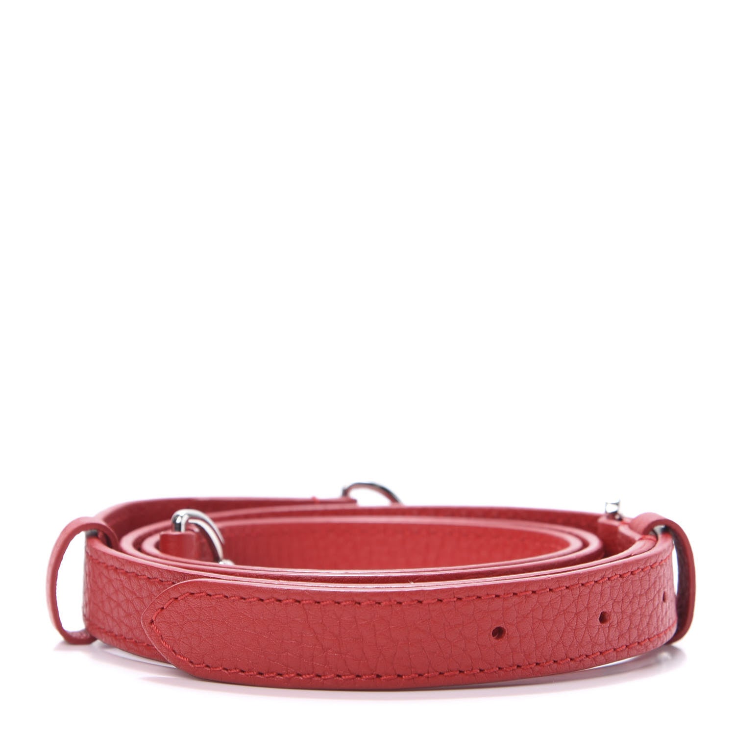 Louis Vuitton Calfskin 20mm Adjustable Shoulder Strap Rubis 2 of 3
