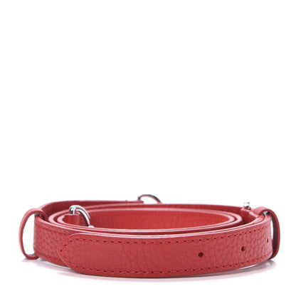 Louis Vuitton Calfskin 20mm Adjustable Shoulder Strap Rubis 2 of 3
