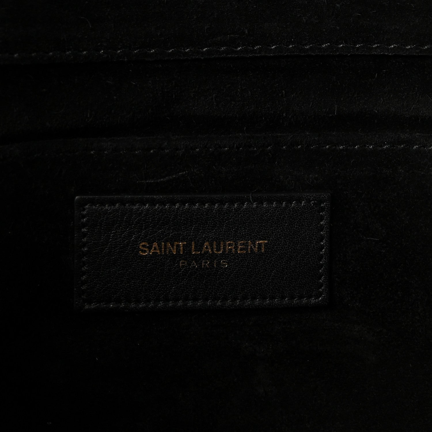 Saint Laurent Calfskin Classic Y Ligne Clutch Black 6 of 7