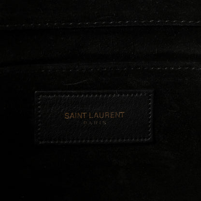 Saint Laurent Calfskin Classic Y Ligne Clutch Black 6 of 7