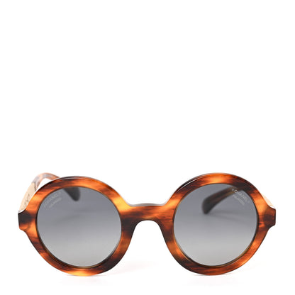 Chanel Acetate Polarized Sunglasses 5441 Tortoise 2 of 7