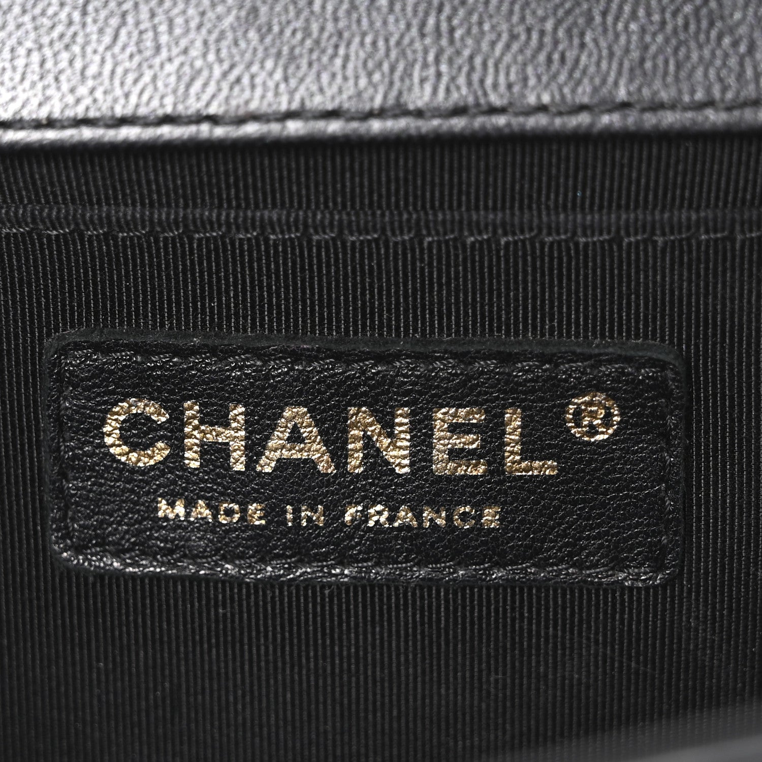 Chanel Iridescent Glazed Calfskin Quilted Medium Boy Flap Black 5 of 9