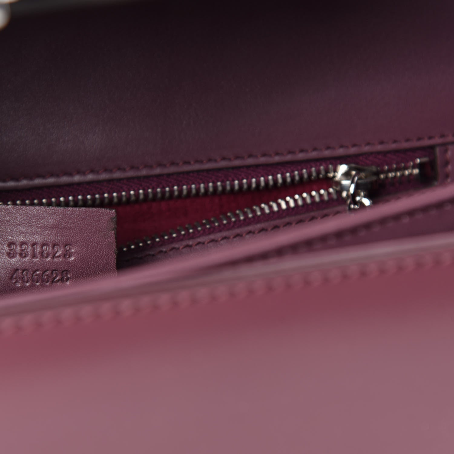 Gucci Regent Calfskin Small Lady Lock Briefcase Clutch Red Orchid 9 of 10