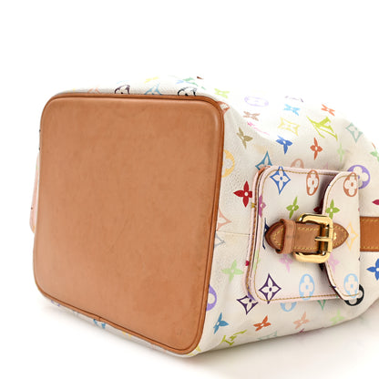 Louis Vuitton Monogram Multicolor Petit Noe White 10 of 10