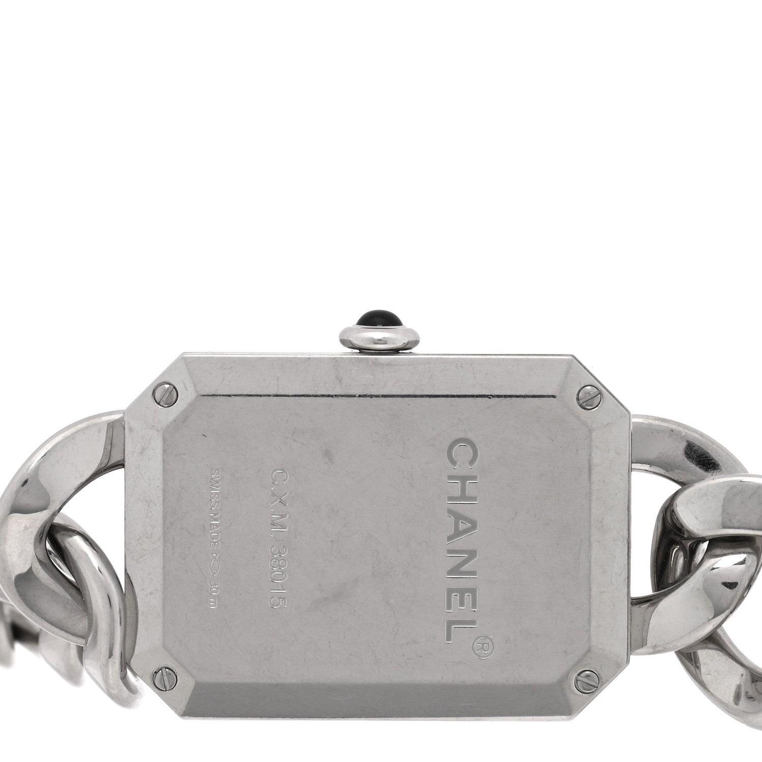 Chanel Stainless Steel Mother of Pearl 20mm Chain Premiere Quartz Watch 4 of 4