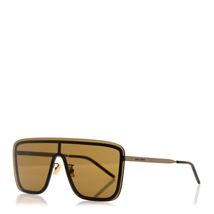 Saint Laurent Metal SL 364 Mask Sunglasses Black 1 of 7