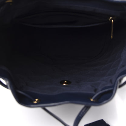 Chanel Calfskin Quilted Small Urban Spirit Backpack Navy 4 of 9