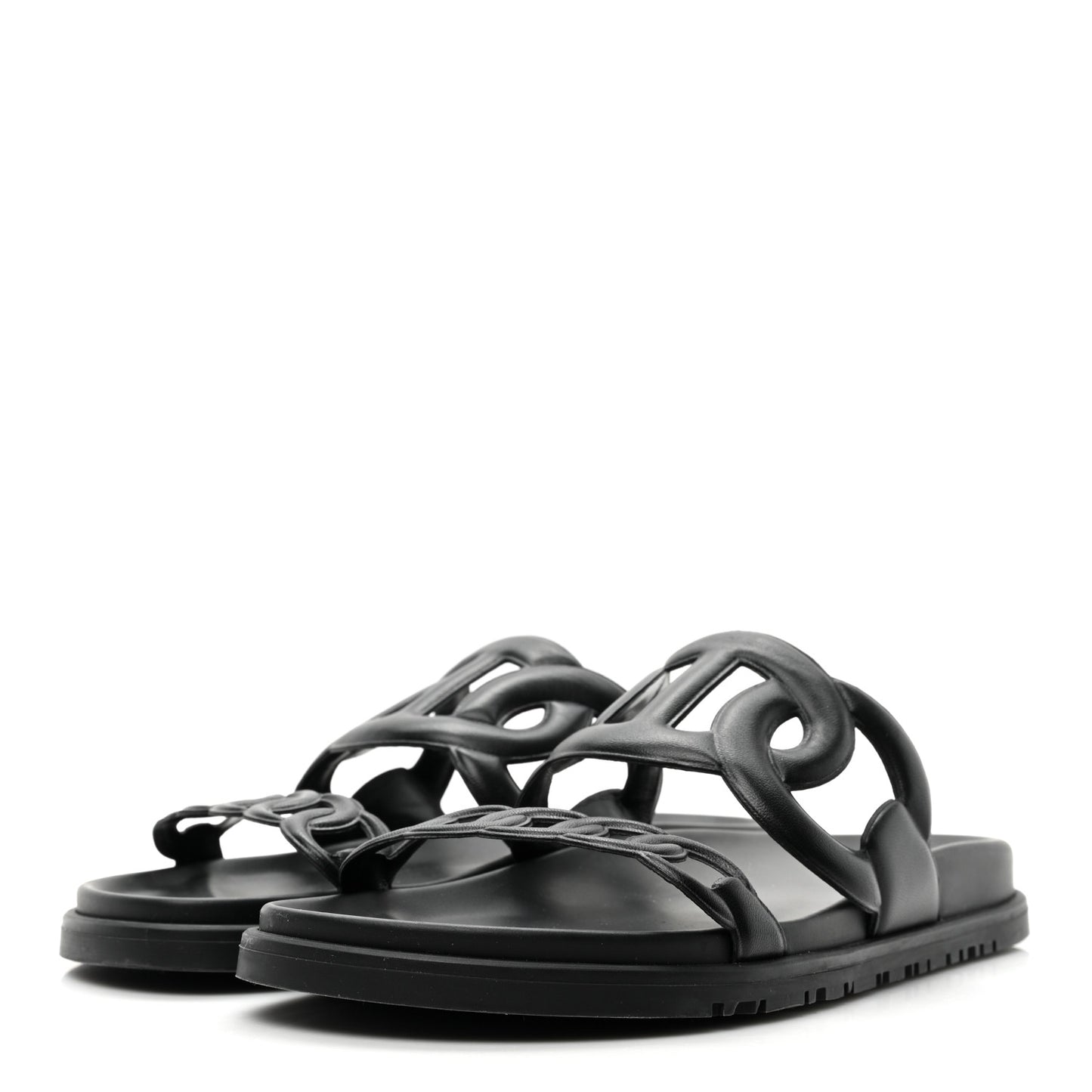 Nappa Extra Sandals 38 Black