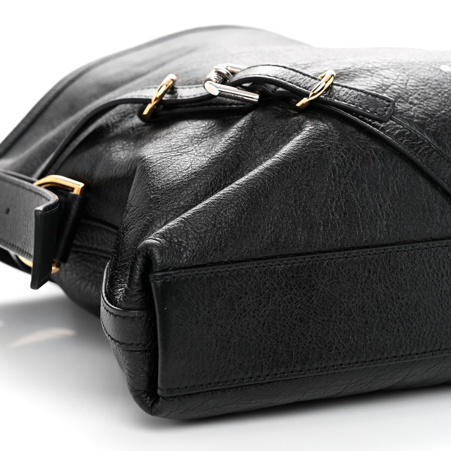 Calfskin Medium Voyou Bag Black