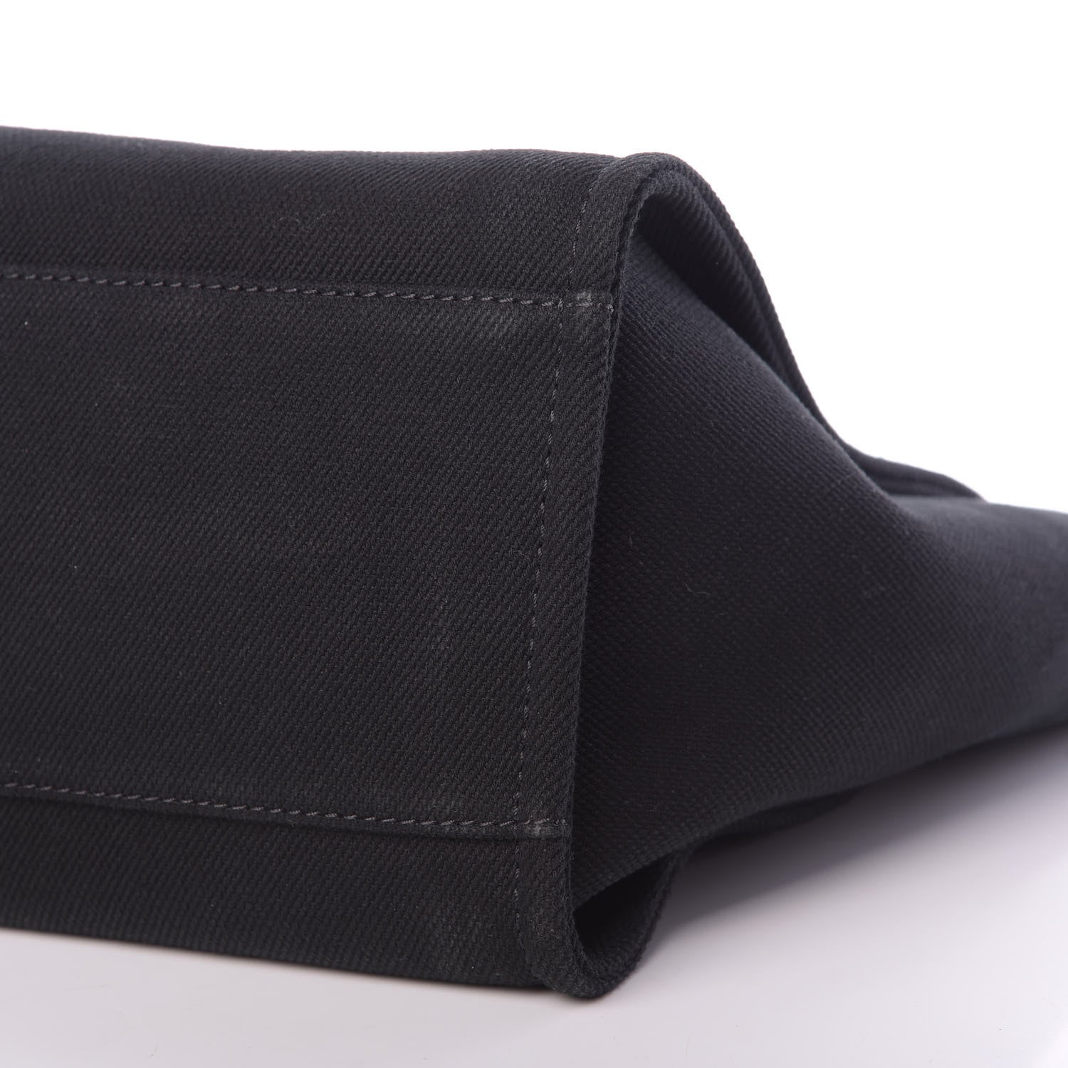 Chanel Canvas Pearl Medium Deauville Tote Black 10 of 16