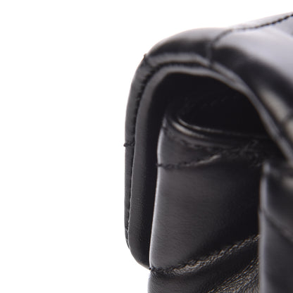 Saint Laurent Calfskin Y Quilted Monogram Medium Loulou Chain Satchel Black 14 of 16