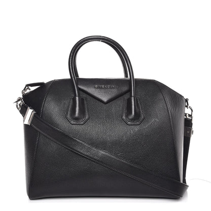 Givenchy Sugar Goatskin Medium Antigona Black 1 of 10