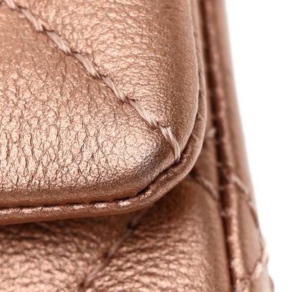 Chanel Metallic Grained Calfskin Quilted 2.55 Reissue Mini Flap Copper Pink 11 of 12